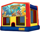 Animal Kingdom Bounce House - 2 in 1 Party Inflatable
